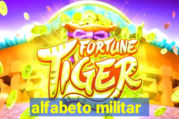 alfabeto militar